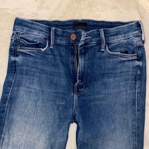 MOTHER The Looker Ankle Fray Sz 27